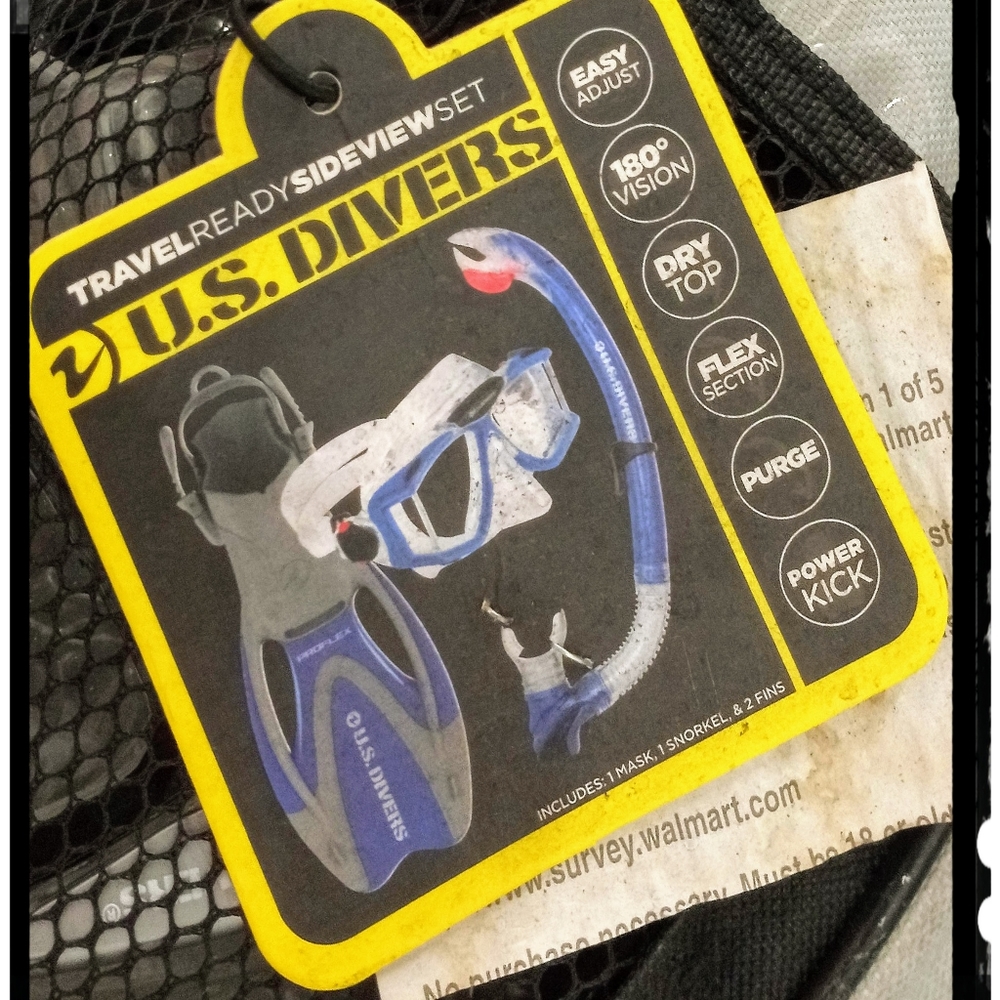 Diver snorkel gear